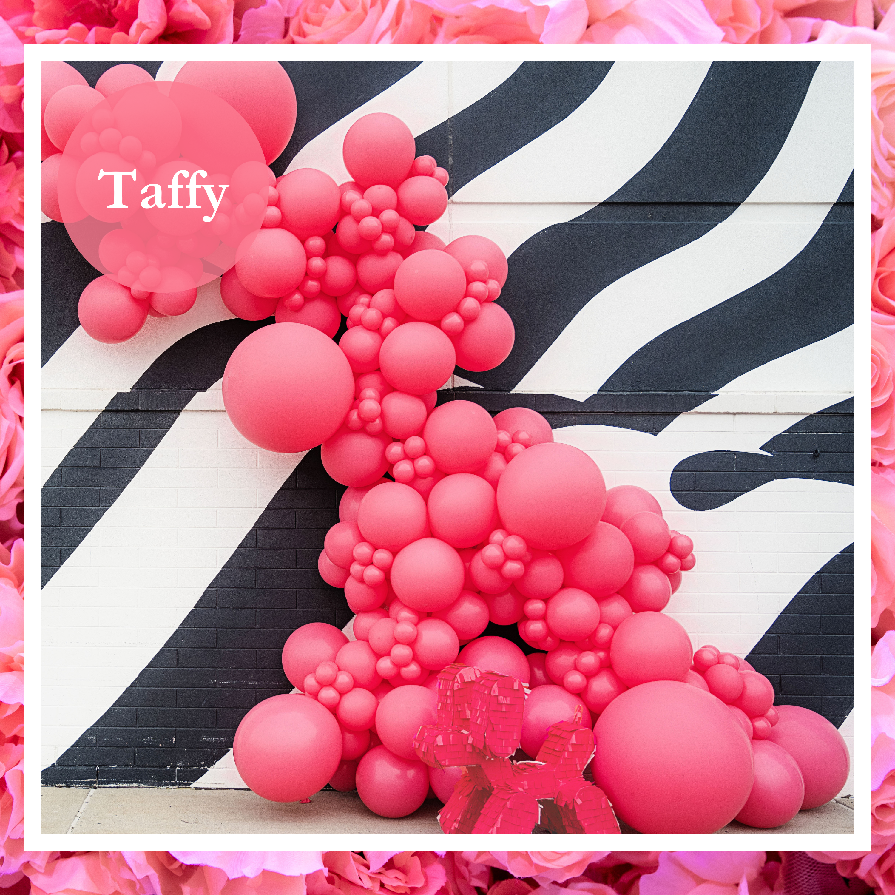 5" TUFTEX Taffy - Coral Pink Latex Balloons | 50 Count