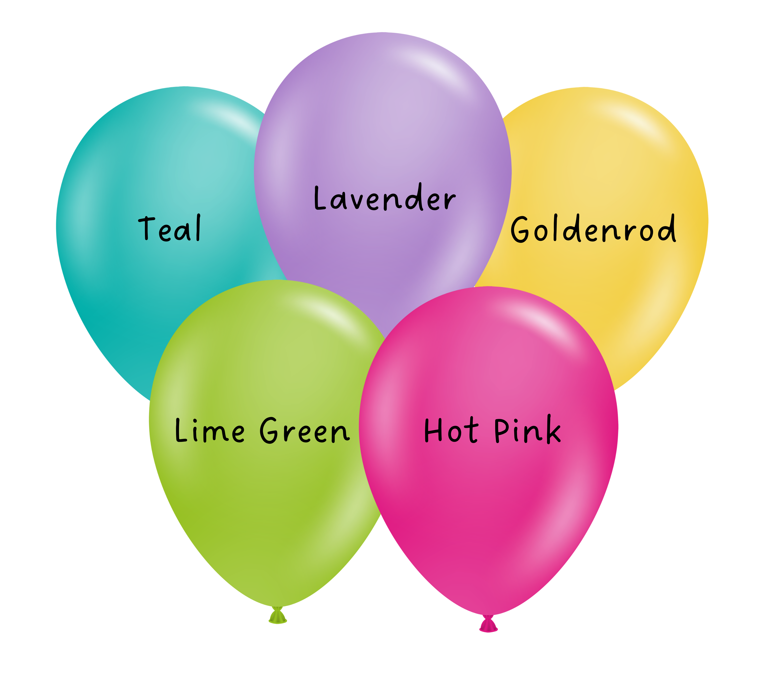 11" TUFTEX Tropical Assortment Latex Balloons | 100 Count