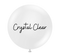 36" TUFTEX Crystal Clear Latex Balloons - 3 Foot Giant | 2 Count