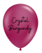 17" TUFTEX Crystal Burgundy Latex Balloons (Discontinued) | 50 Count