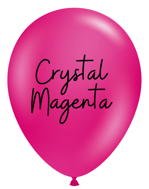 11" TUFTEX Crystal Magenta Latex Balloons (Discontinued) | 100 Count