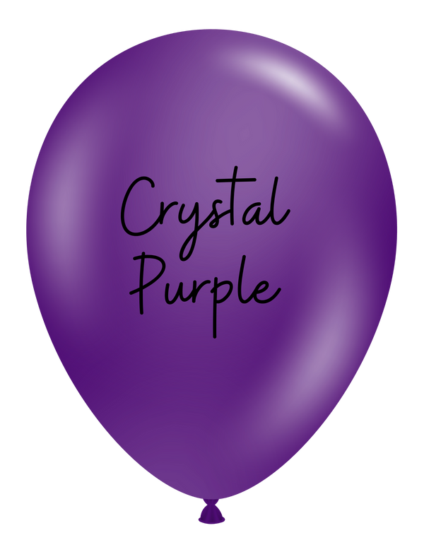 11" TUFTEX Crystal Purple Latex Balloons (Discontinued) | 100 Count
