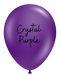 17" TUFTEX Crystal Purple Latex Balloons (Discontinued) | 50 Count