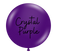 36" TUFTEX Crystal Purple Latex Balloons (Discontinued) - 3 Foot Giant | 2 Count