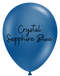 17" TUFTEX Crystal Sapphire Blue Latex Balloons (Discontinued) | 72 Count