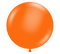 36" TUFTEX Orange Latex Balloons - 3 Foot Giant | 2 Count