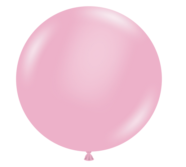 24" TUFTEX Pink Latex Balloons | 25 Count