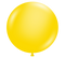36" TUFTEX Yellow Latex Balloons - 3 Foot Giant | 2 Count