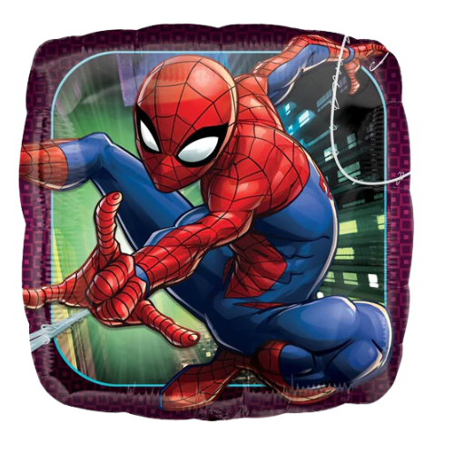 18" Spider-Man Animated Foil Balloon  | Buy 5 Or More Save 20%