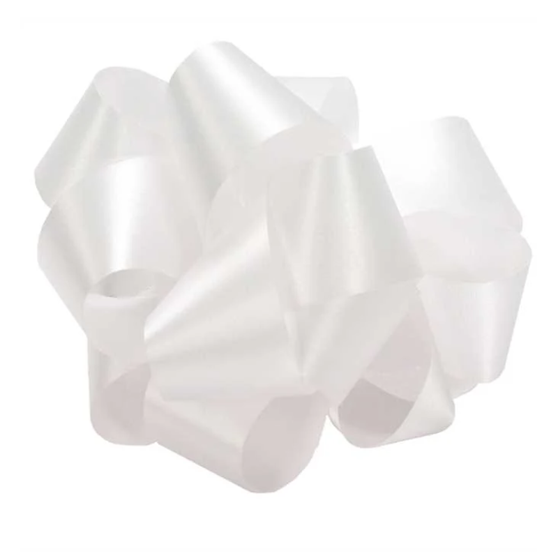 Berwick Offray 6 Inch Wide Craft Tulle Ribbon - 100 Yard Spool White Nylon