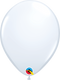 11" Qualatex White Latex Balloons | 100 Count