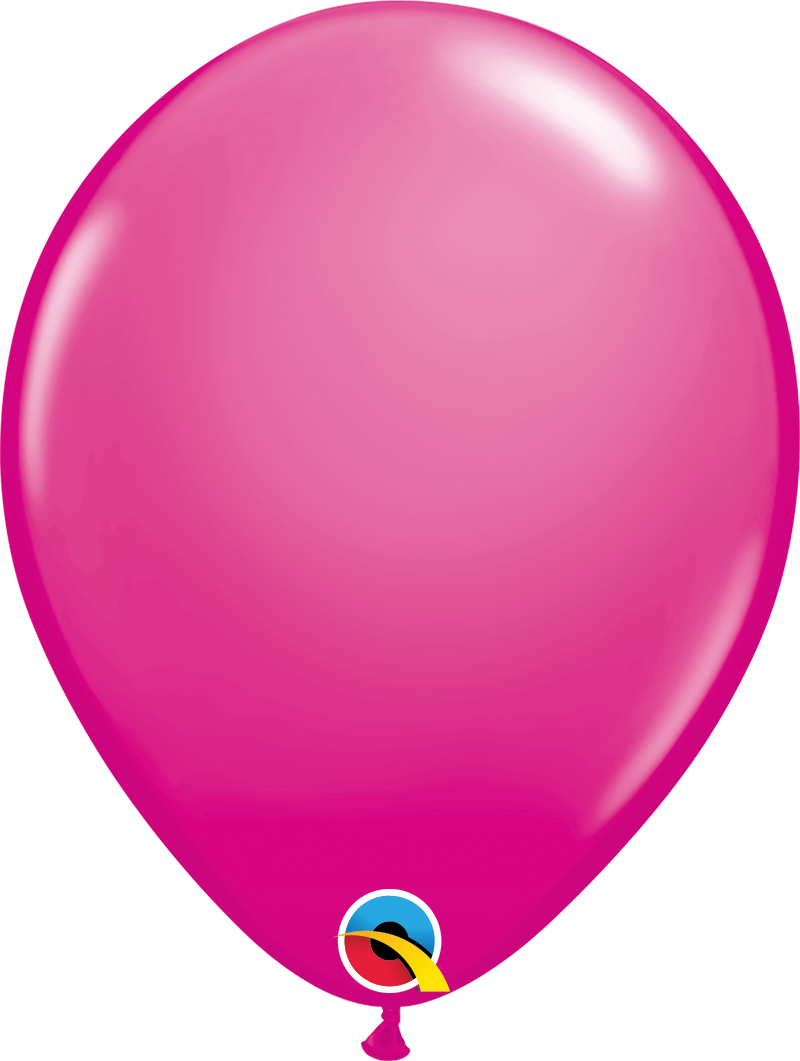 5" Qualatex Fashion Wild Berry Latex Balloons | 100 Count