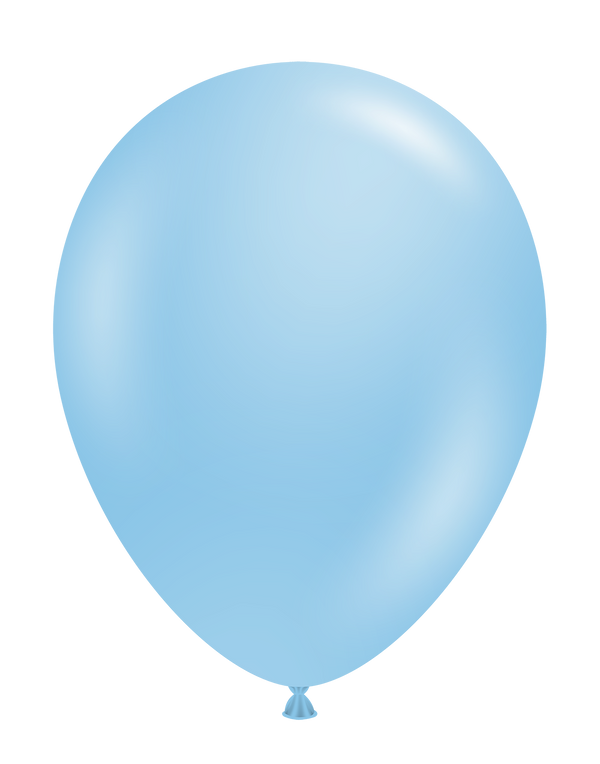 11" TUFTEX Baby Blue Latex Balloons | 100 Count