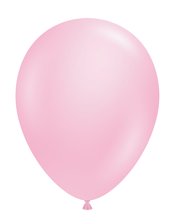 17" TUFTEX Baby Pink Latex Balloons | 50 Count