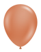 5" TUFTEX Burnt Orange Latex Balloons | 50 Count