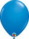 9" Qualatex Dark Blue Latex Balloons | 100 Count