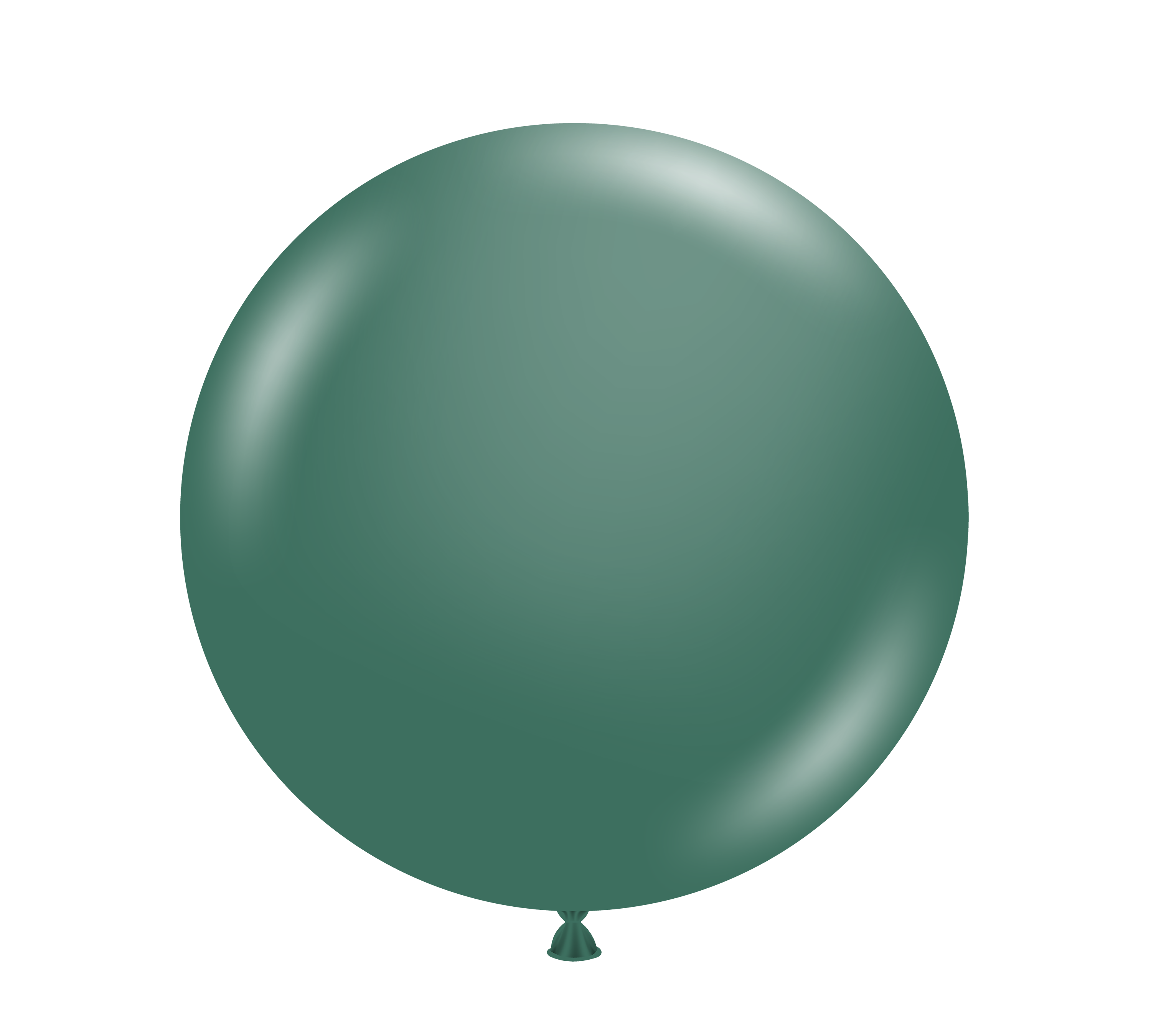 36" TUFTEX Evergreen Latex Balloons - 3 Foot Giant | 2 Count