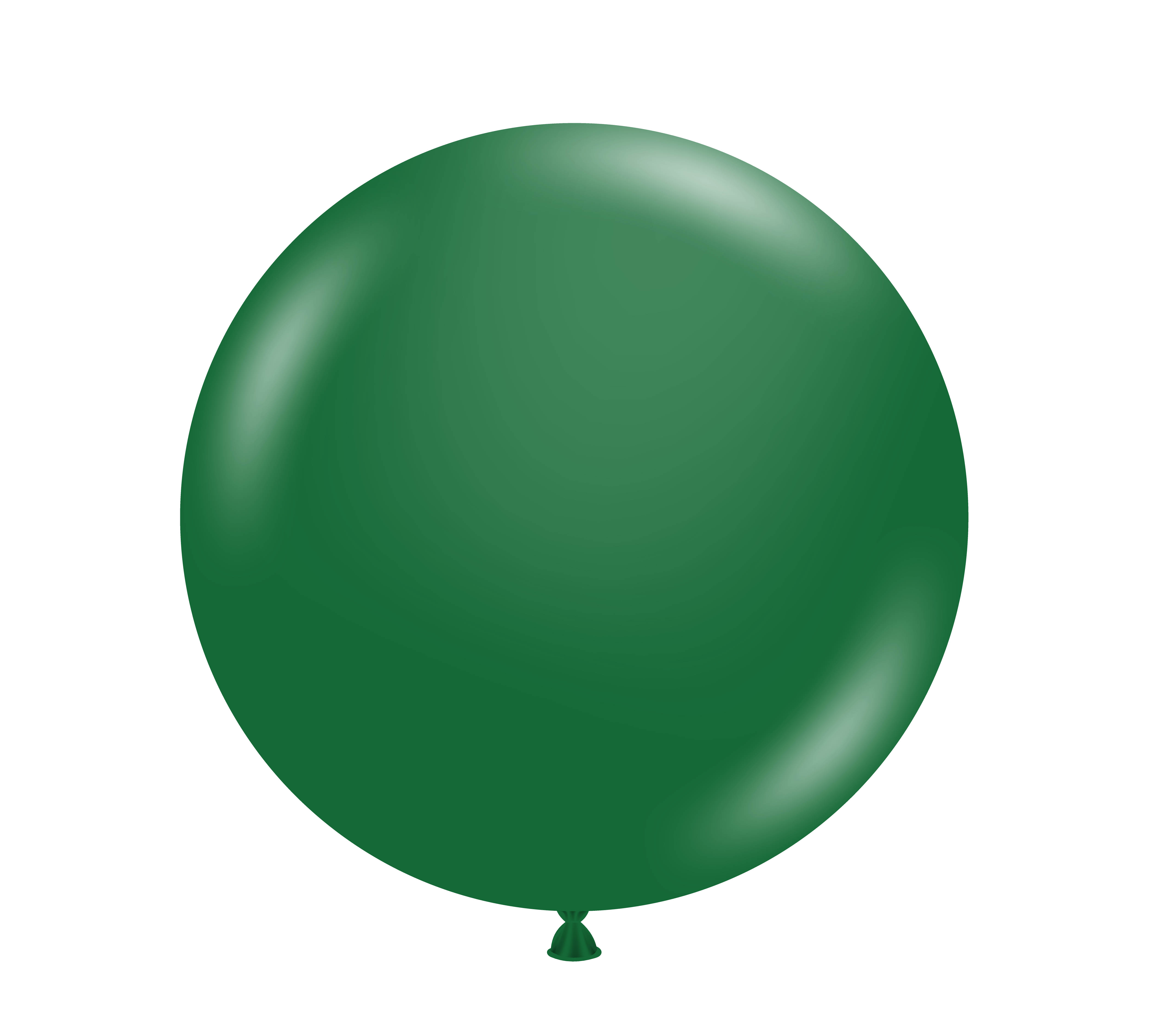 36" - 3 Foot TUFTEX Metallic Pearlized Forest Green Latex Balloons | 2 Count