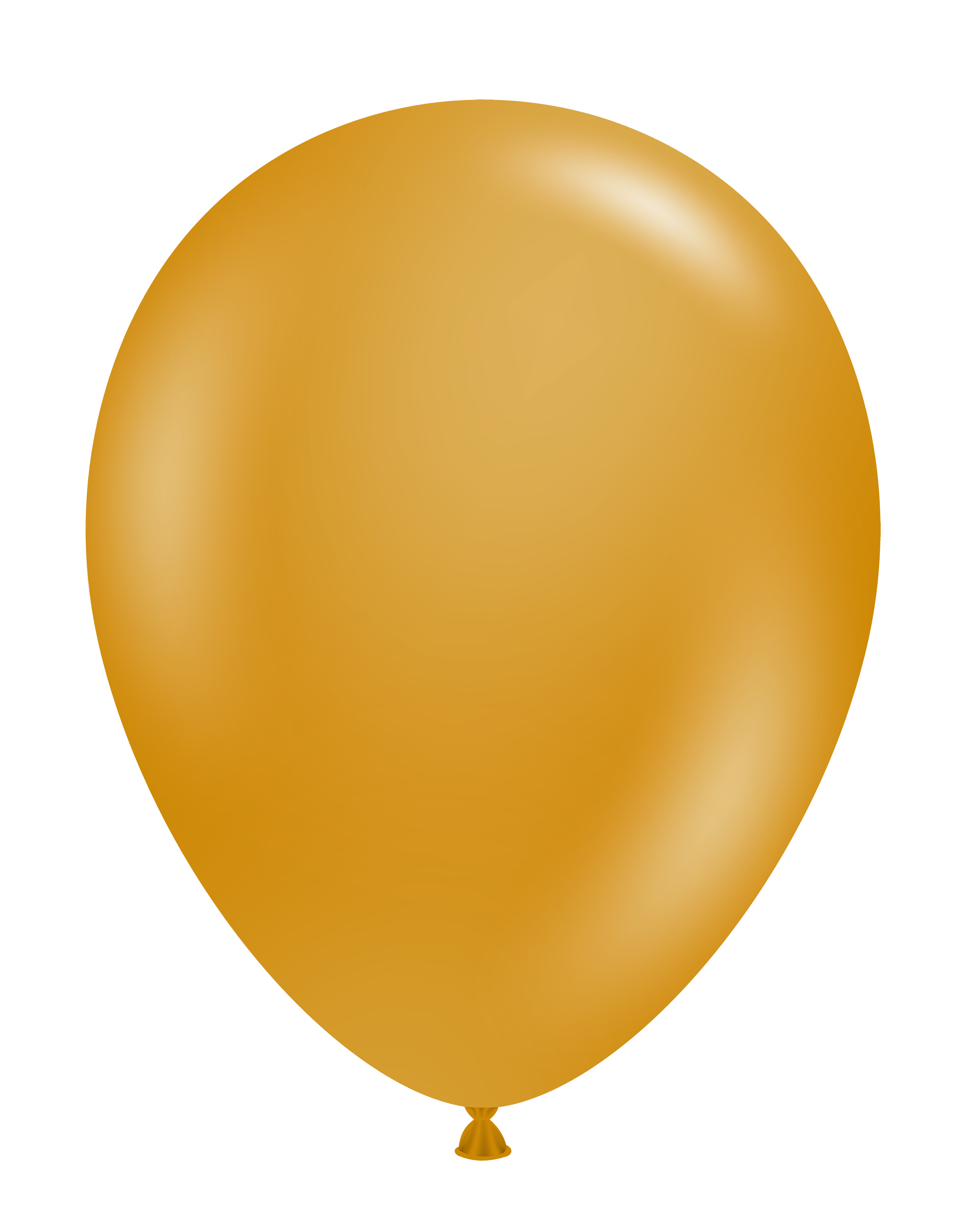 11" TUFTEX Metallic Pearlized Gold Latex Balloons | 100 Count