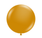 36" - 3 Foot TUFTEX Metallic Pearlized Gold Latex Balloons | 2 Count