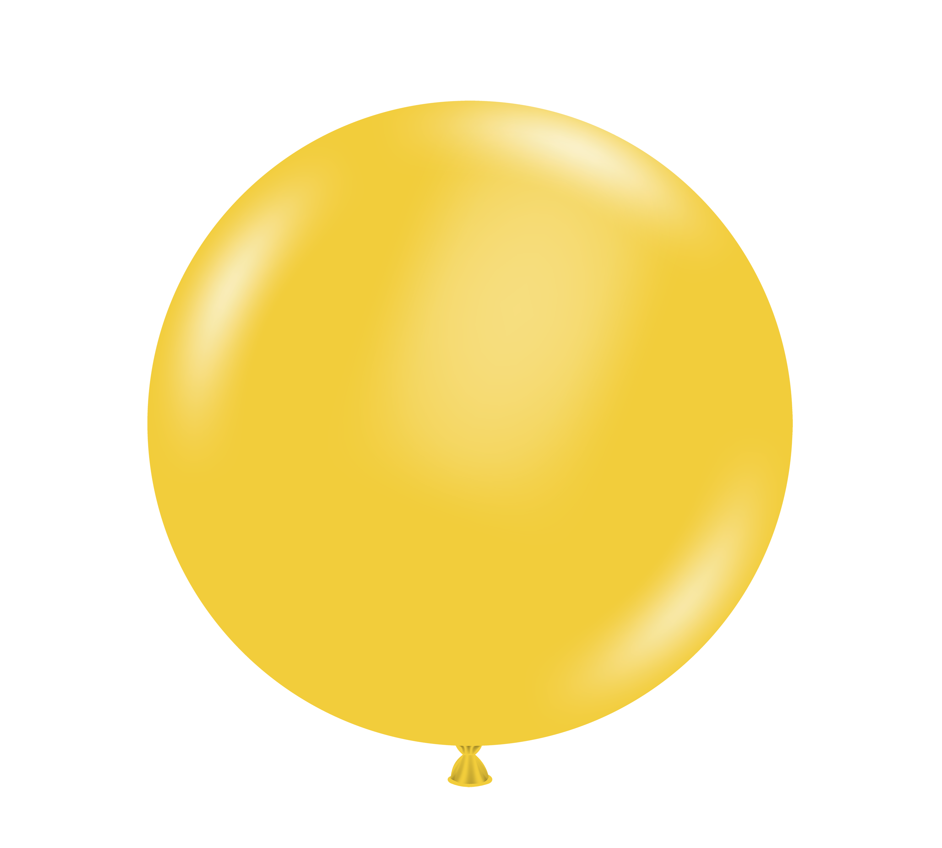 24" TUFTEX Goldenrod Latex Balloons | 25 Count