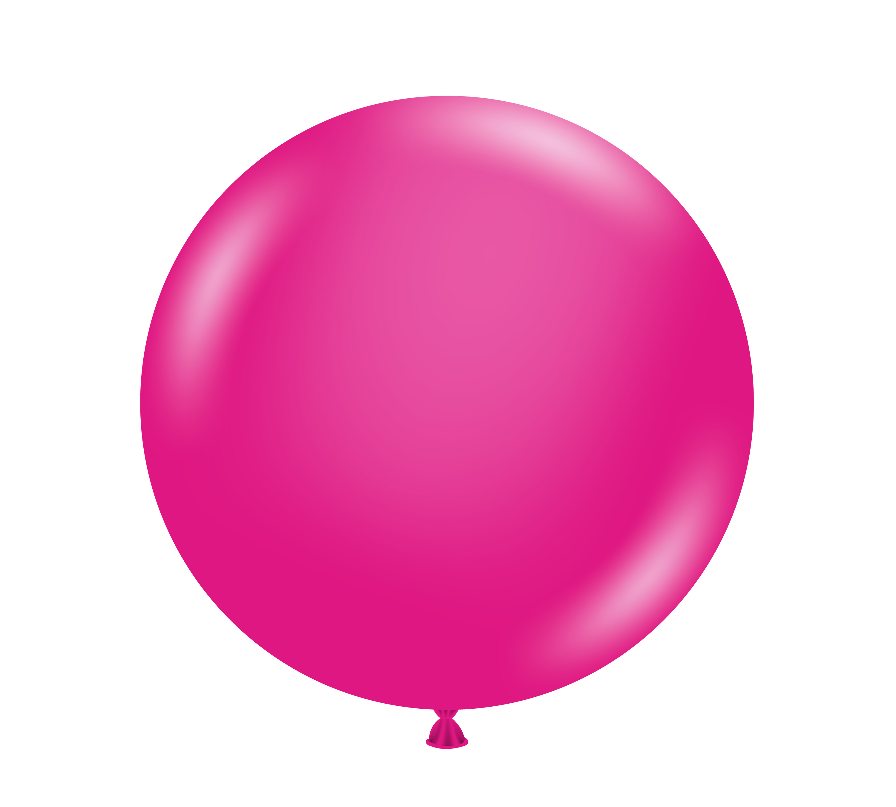 36" TUFTEX Hot Pink Latex Balloons - 3 Foot Giant | 2 Count