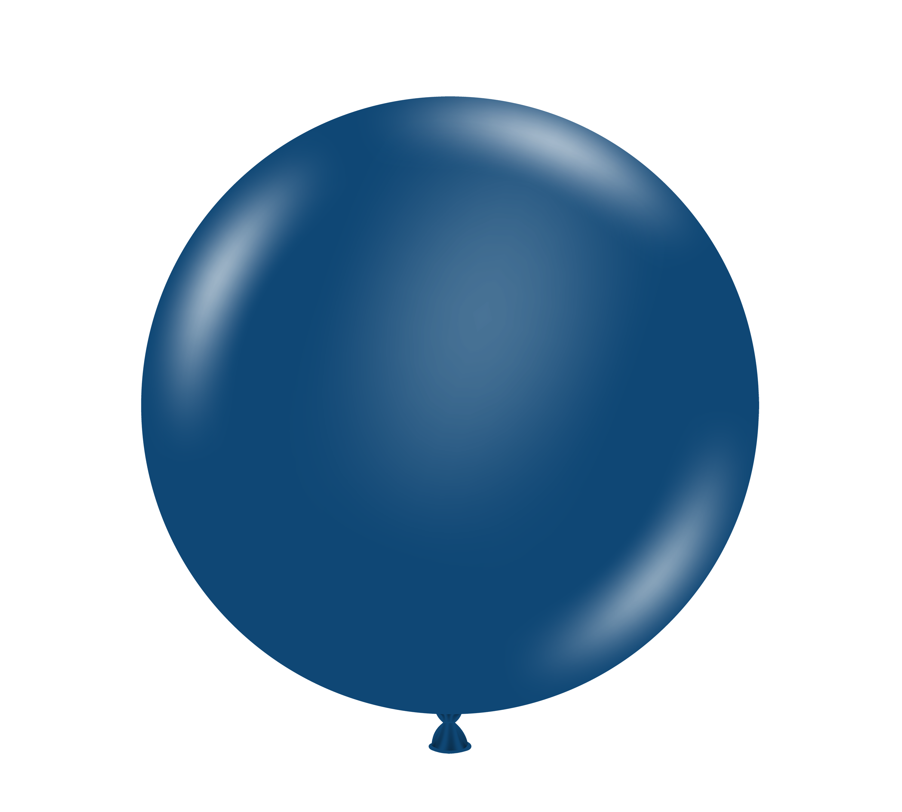 36" TUFTEX Navy Latex Balloons - 3 Foot Giant | 2 Count