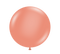 36" - 3 Foot TUFTEX Metallic Pearlized Rose Gold Latex Balloons | 2 Count