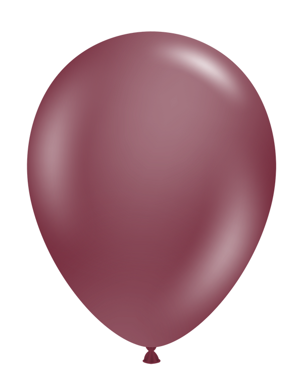 5" TUFTEX Samba - Burgundy Latex Balloons | 50 Count