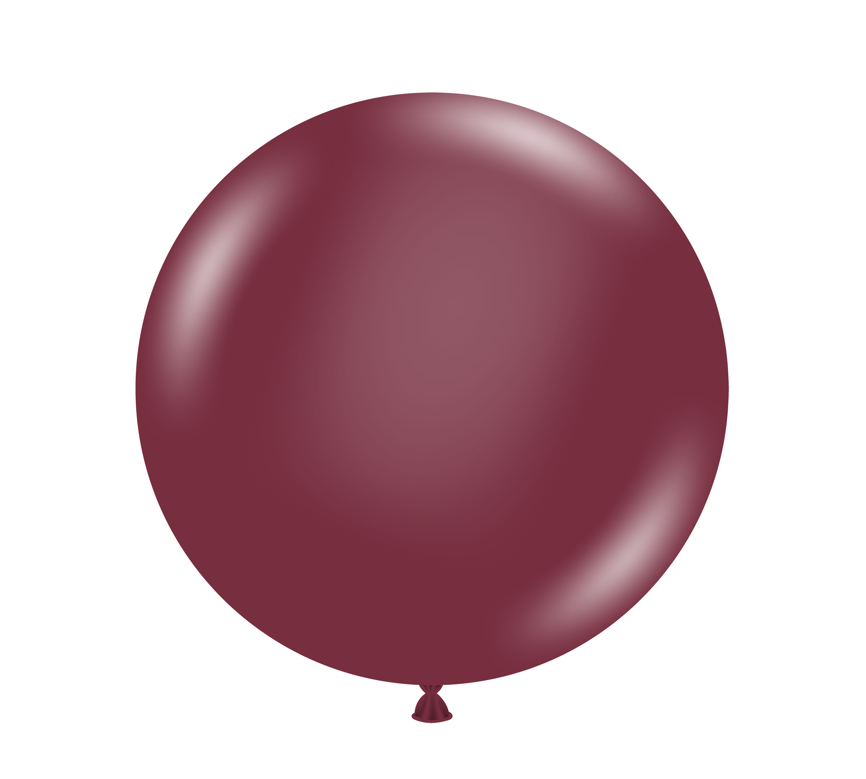 36" TUFTEX Samba - Burgundy Latex Balloons - 3 Foot Giant | 2 Count