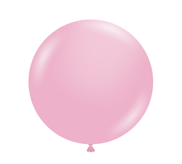 36" TUFTEX Metallic Pearlized Pink Shimmer Latex Balloons - 3 Foot | 2 Count