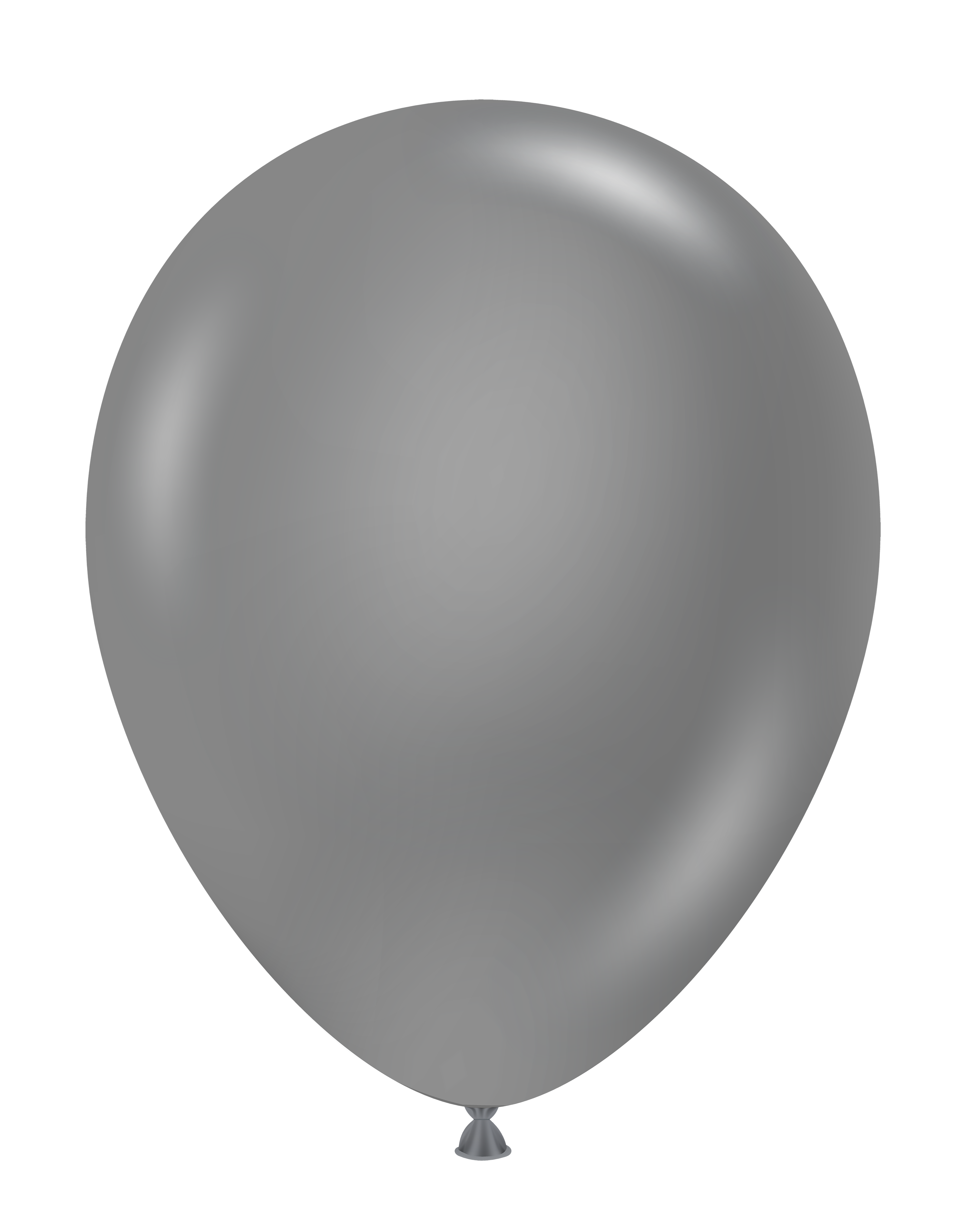 5" TUFTEX Metallic Pearlized Silver Latex Balloons | 50 Count