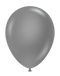 5" TUFTEX Metallic Pearlized Silver Latex Balloons | 50 Count