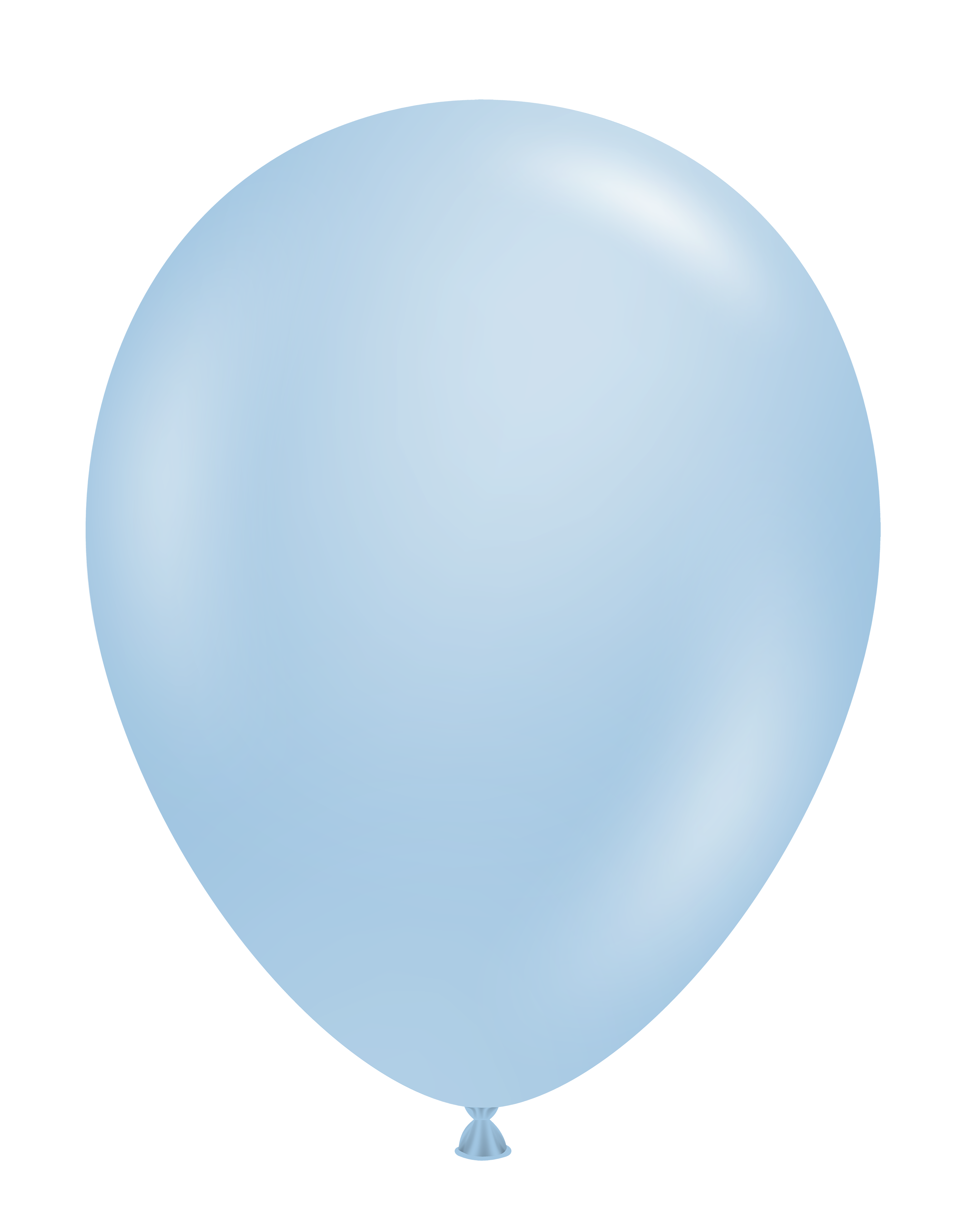 5" TUFTEX Metallic Pearlized Sky Blue Latex Balloons | 50 Count
