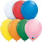 9" Qualatex Standard With White Latex Balloons Assortment Bag | 100 Count
