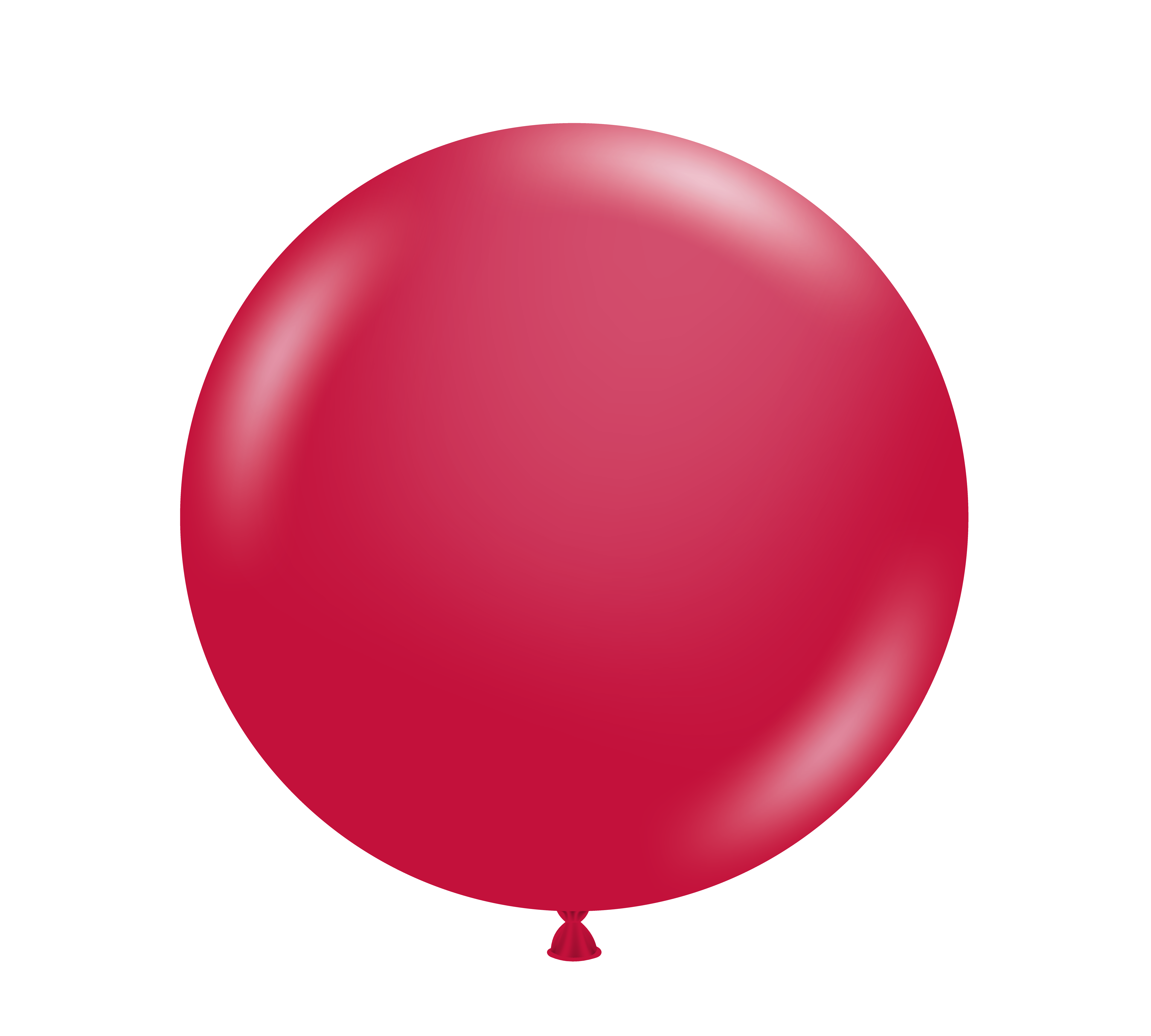 24" TUFTEX Metallic Pearlized Starfire Red Latex Balloons | 25 Count