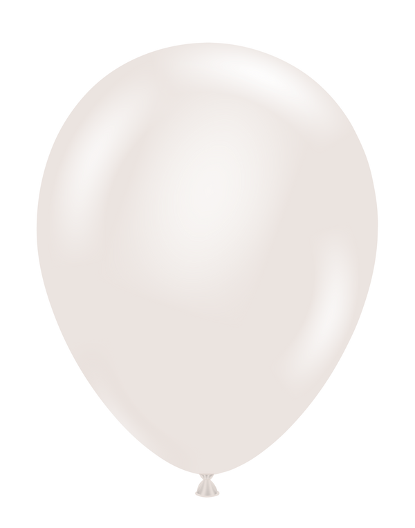 11" TUFTEX Metallic Pearlized Sugar Latex Balloons | 100 Count