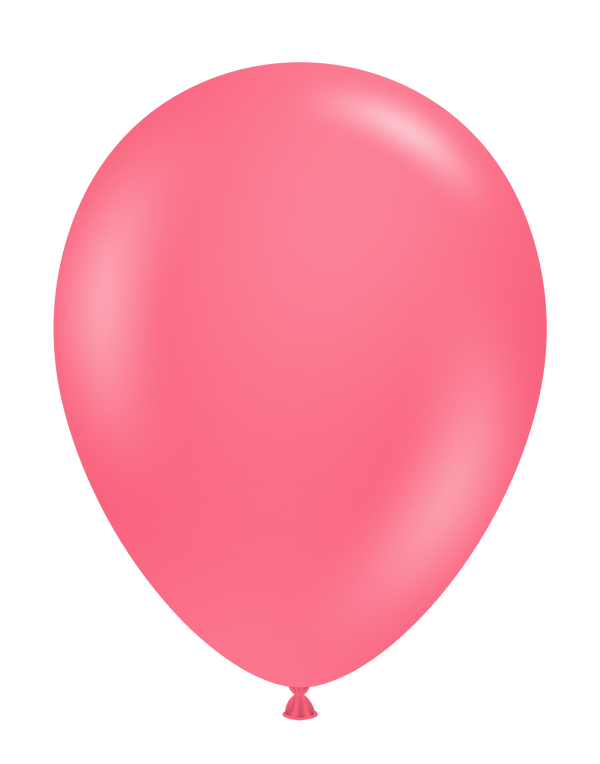 11" TUFTEX Taffy - Coral Pink Latex Balloons | 100 Count