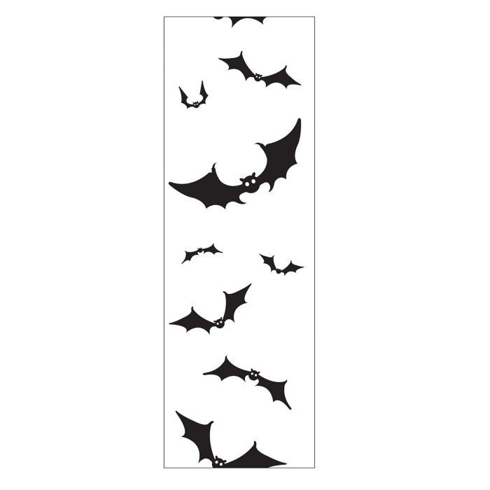6' Bat Party Panels Halloween Party Decoration