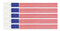 Pulseras Brazaletes - Bandera Americana 