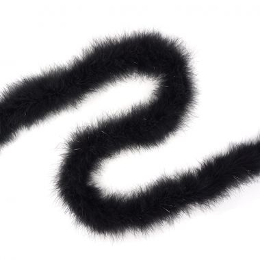6' Boas de Plumas Marabú | 1 cuenta