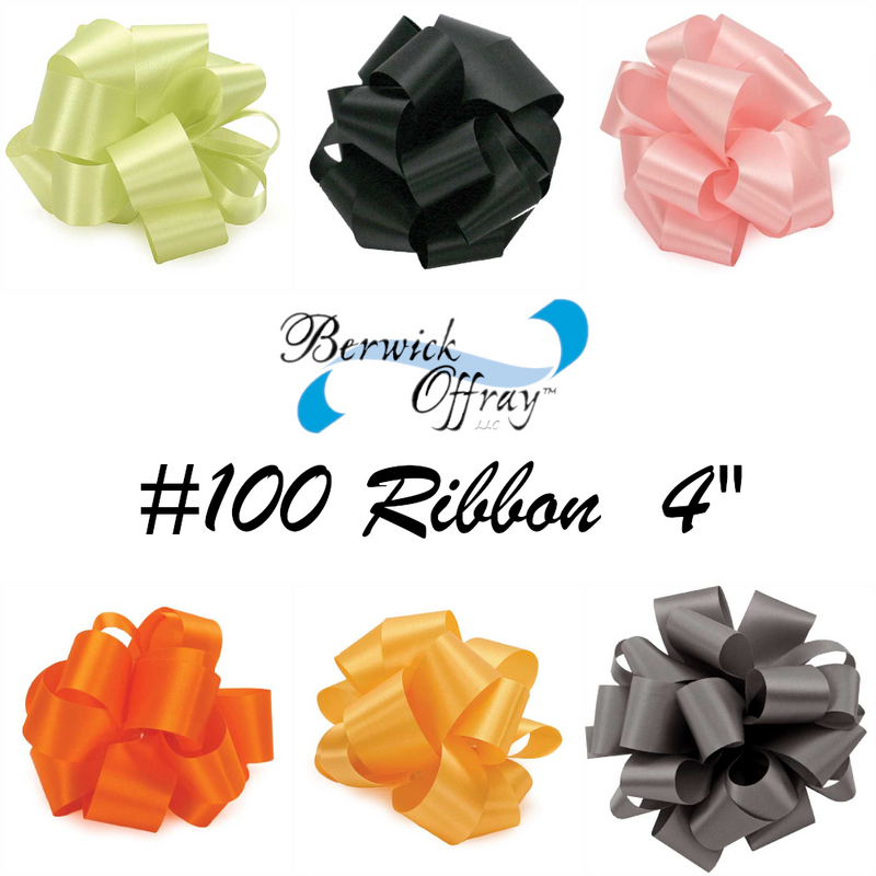 Berwick Offray #100 Satin Acetate Ribbon | 4 Inches Wide, 50 Yards ...