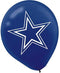 Globos de látex estampados NFL Dallas Cowboys de 12"