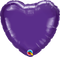 4" - 18" Qualatex Heart Foil Balloons | Buy 5 or More Save 20%