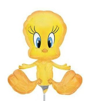 14" Tweety Bird Airfill Foil Balloon | Buy 5 Or More Save 20%