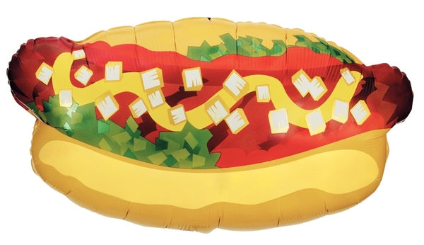 32" Hot Dog Foil Balloon (P12)