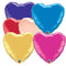 4" - 18" Qualatex Heart Foil Balloons | Buy 5 or More Save 20%