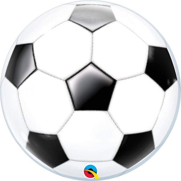 Balón de fútbol Qualatex Bubble de 22"