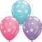 11" Special Asst. Candies & Confetti Latex Balloons | 50 ct.