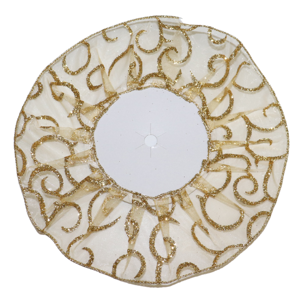 Respaldo para mamá con borde de alambre transparente de 8" 1 ud.